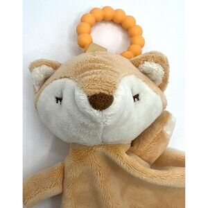 Douglas Baby JORDAN FOX‎ Plush Lovey Teether Stuffed Animal Cuddle Toys